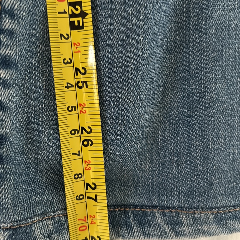 ✨ Free People High Rise Flare Jeans -Size 25 - Picture 10 of 10